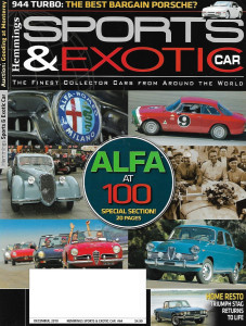 HEMMINGS SPORTS & EXOTIC CAR 2010 DEC - ALFA, 944 TURBO, TRIUMPH STAG